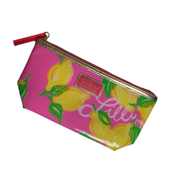 Lilly Pulitzer Handbags - LILLY PULITZER | Estée Lauder Lemon Cosmetic Bag